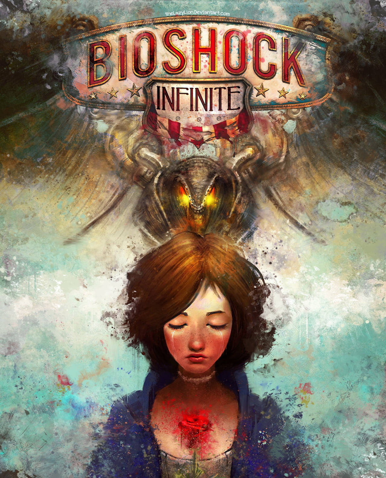 Bioshock Phone Elizabeth Rose Wallpaper