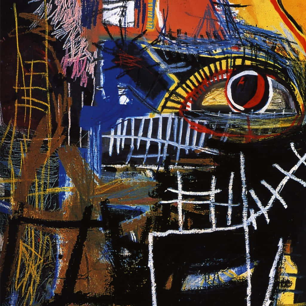 Bird On Money By Jean Michel Basquiat Wallpaper