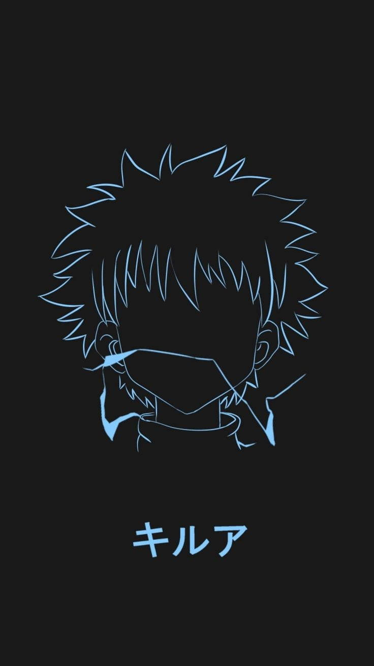 Black And Blue Killua Zoldyck Wallpaper