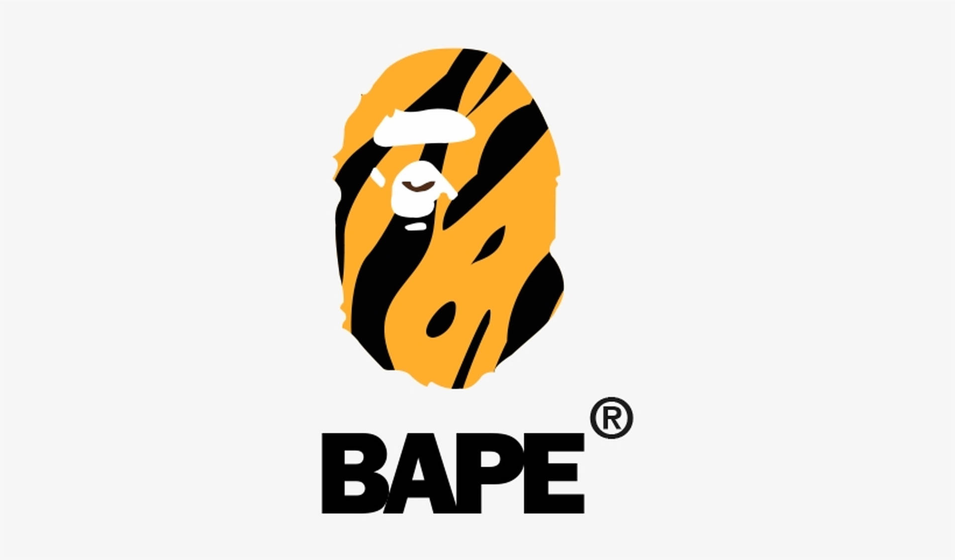 Black And Yellow Bape Logo Wallpaper WallpapersOK