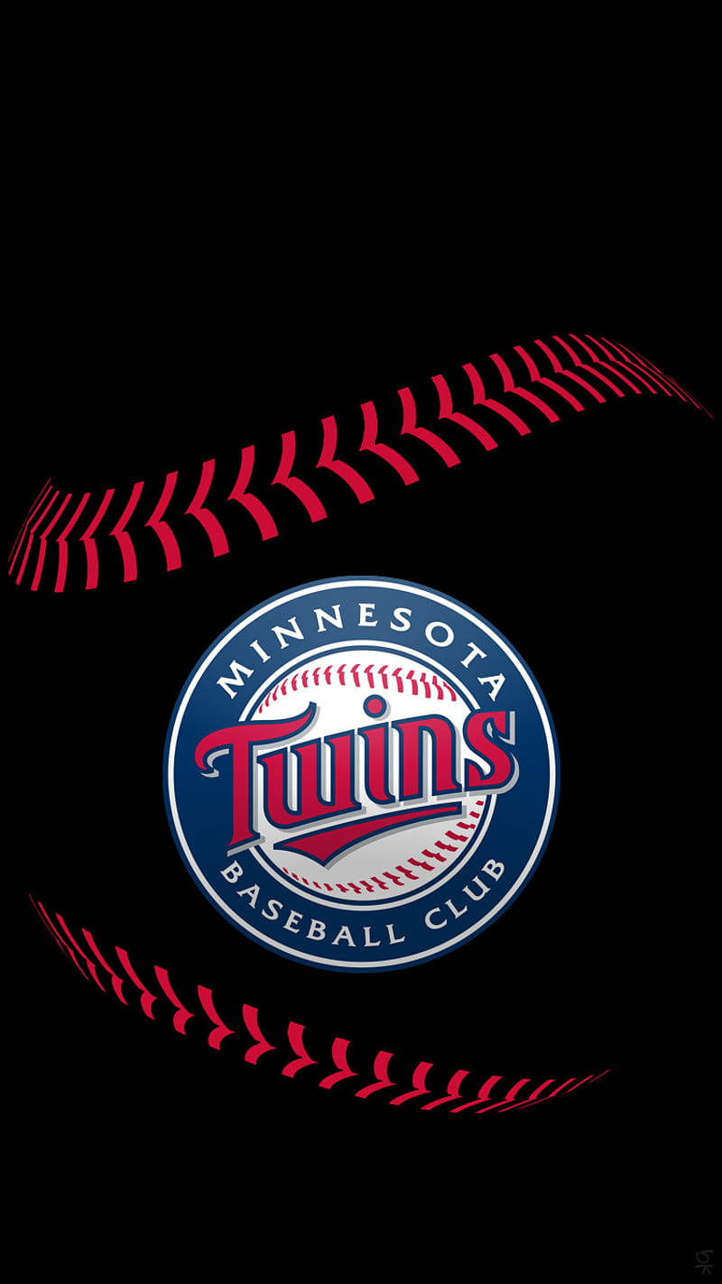 Black Baseball Minnesota Twins Wallpaper