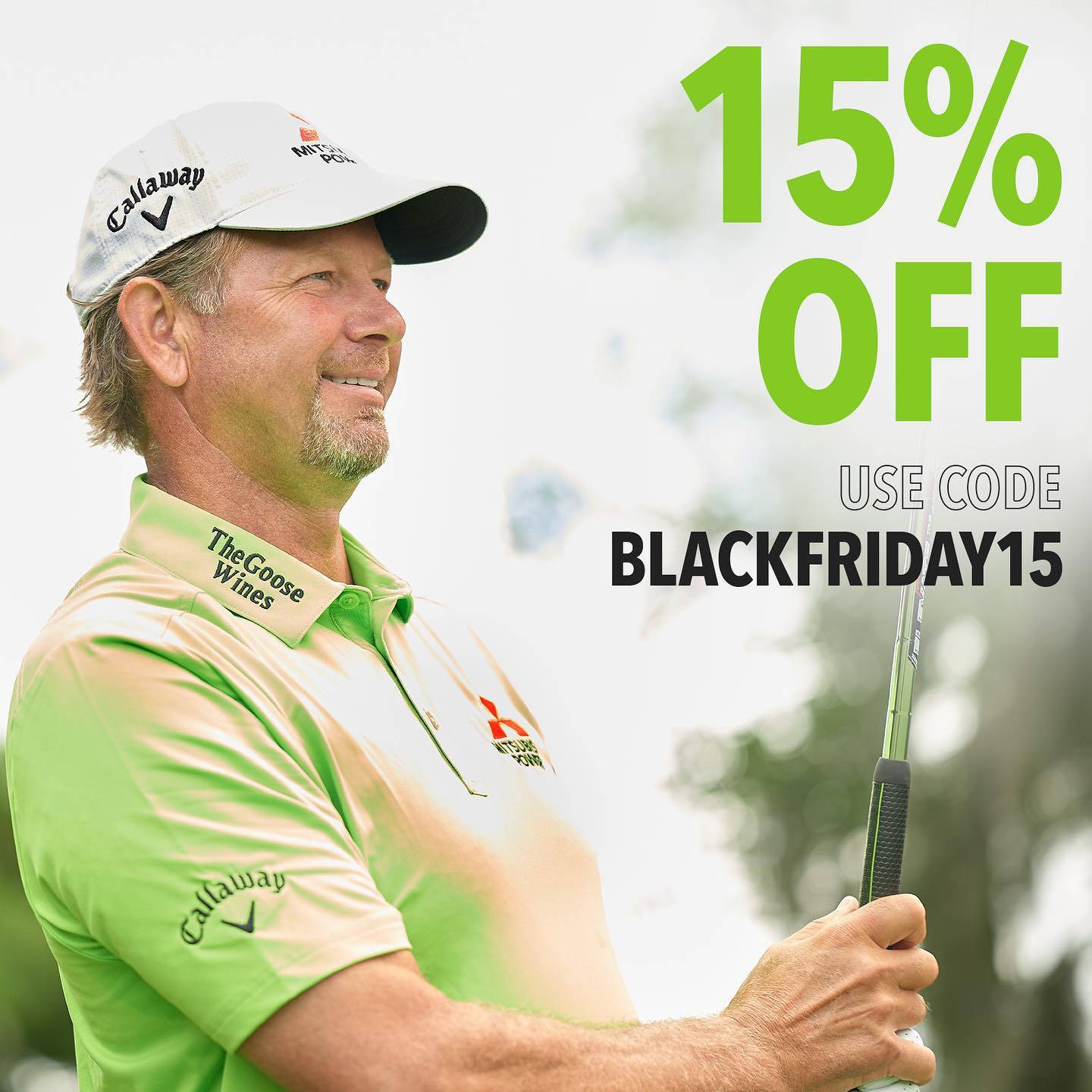 Black Friday Promo Featuring Retief Goosen Wallpaper