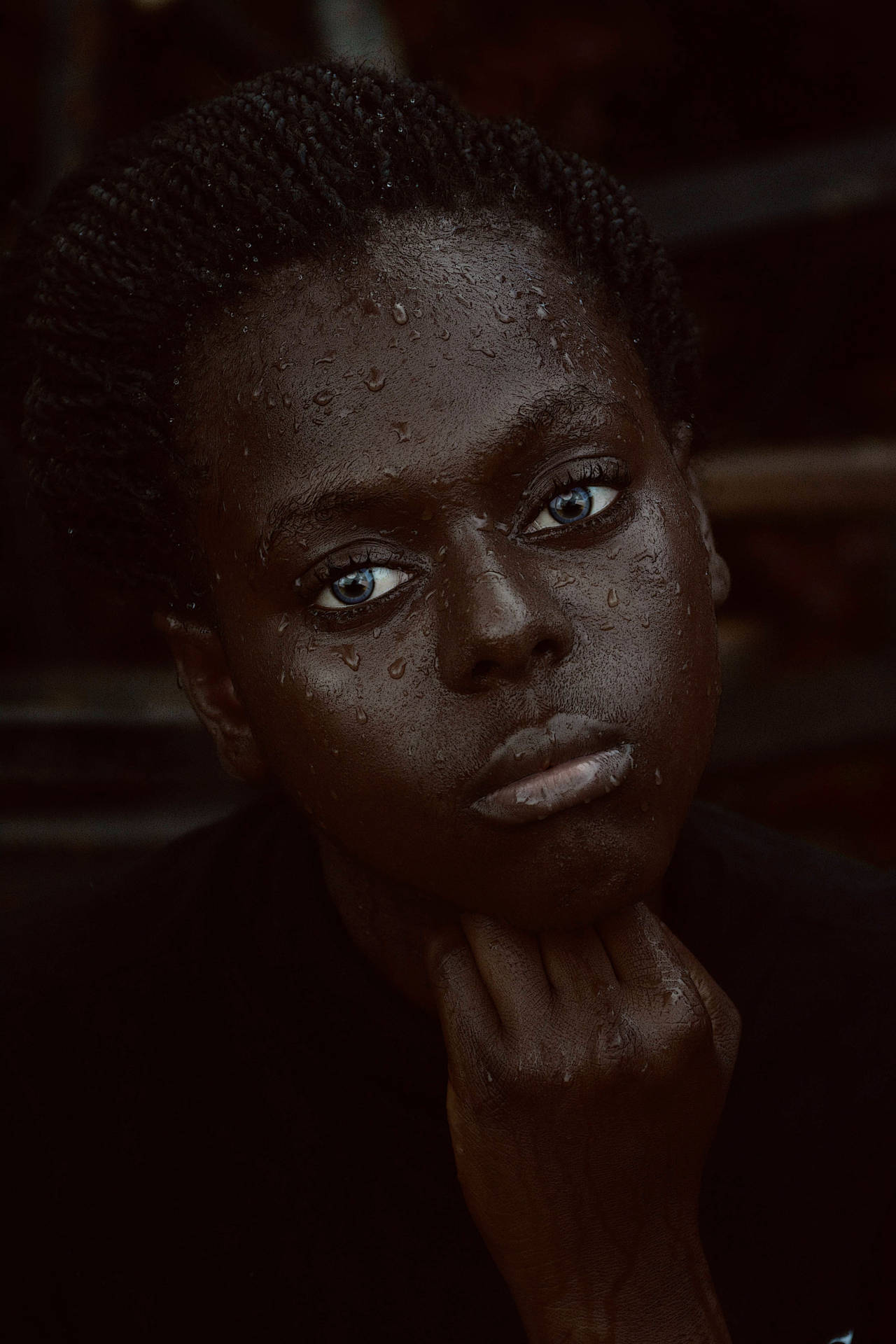 Black Girl Portrait Wallpaper