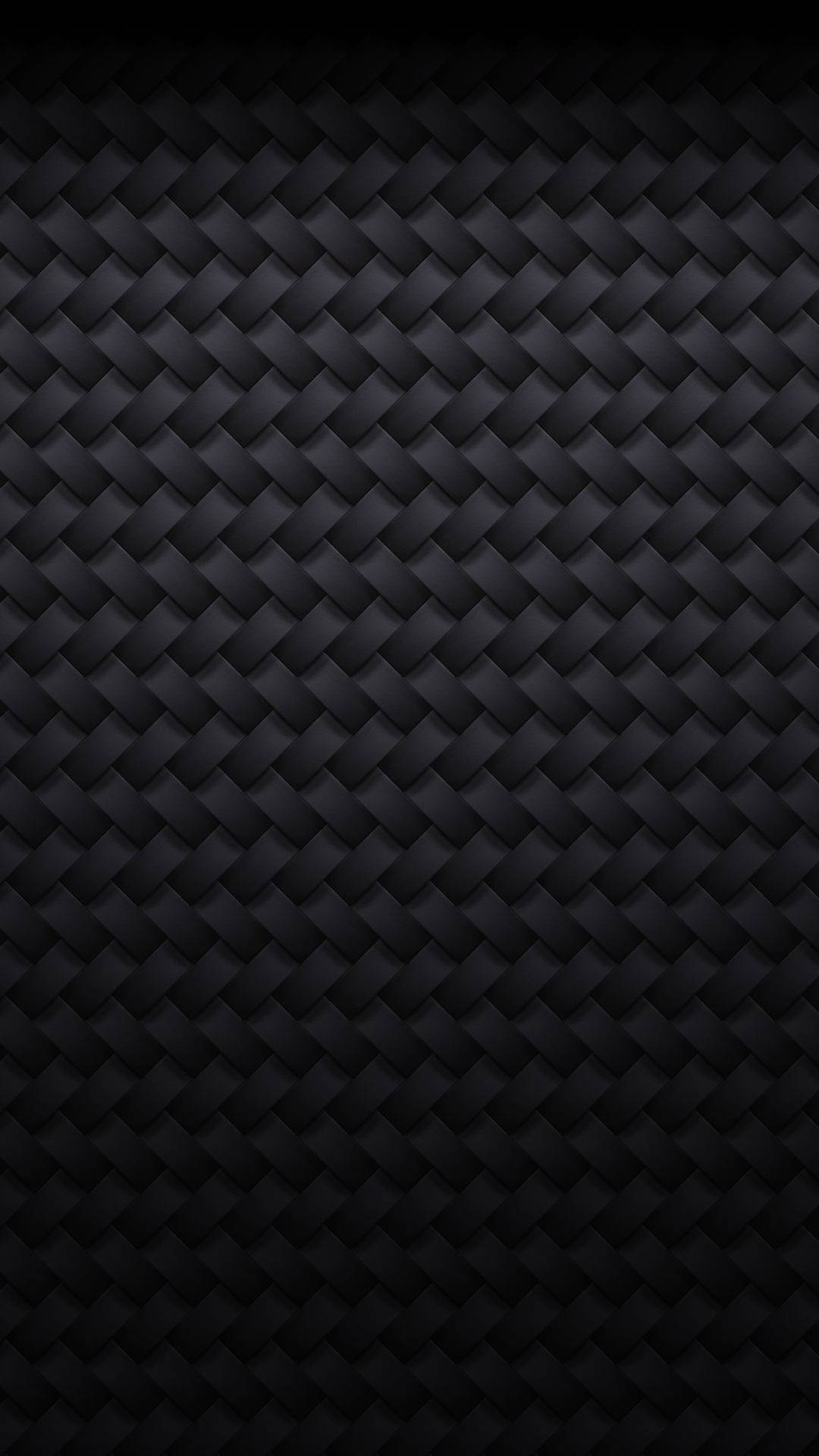 Black Iphone Woven Pattern Wallpaper