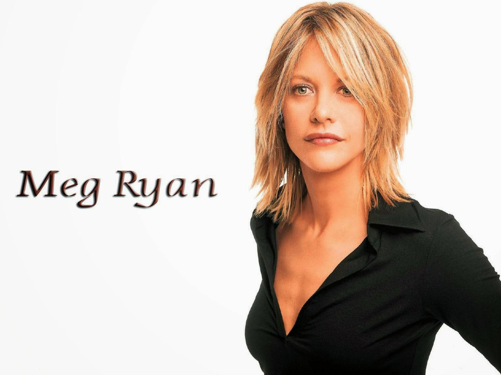 Black Longsleeve Meg Ryan Wallpaper