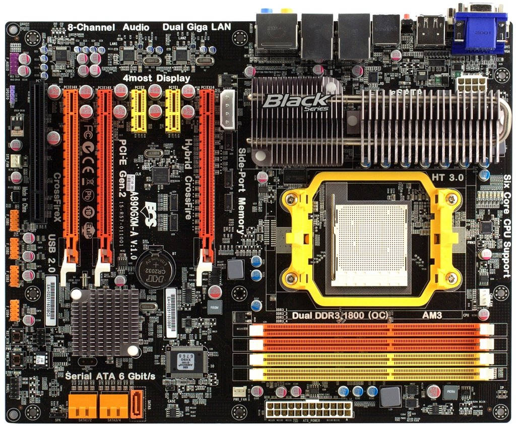 Black Motherboard Bios Wallpaper