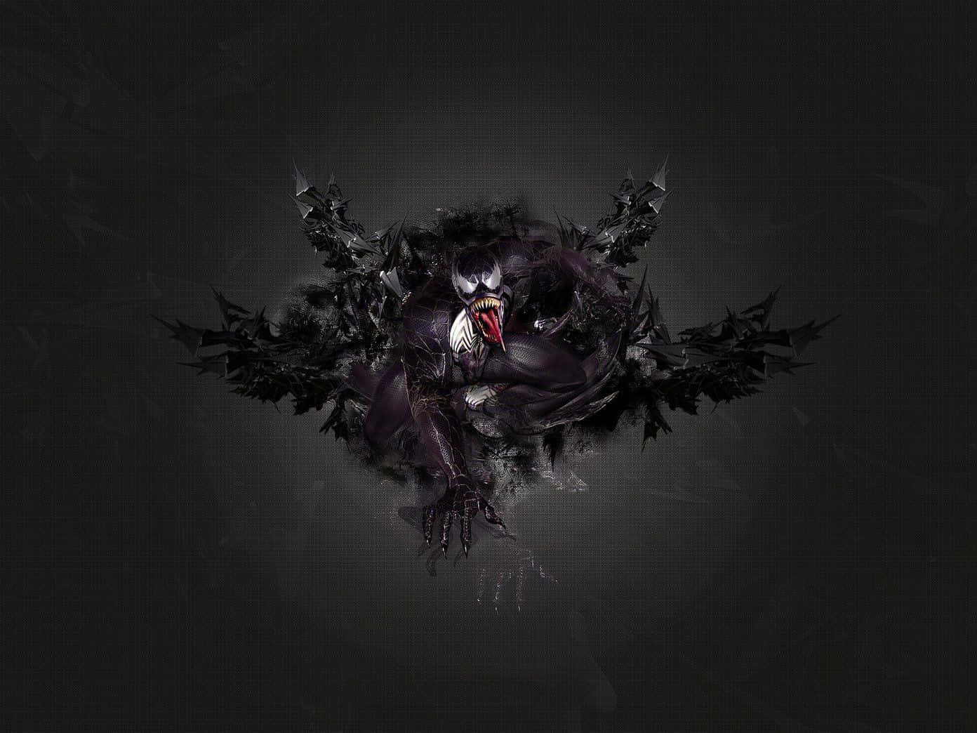Black Venom Monster Wallpaper