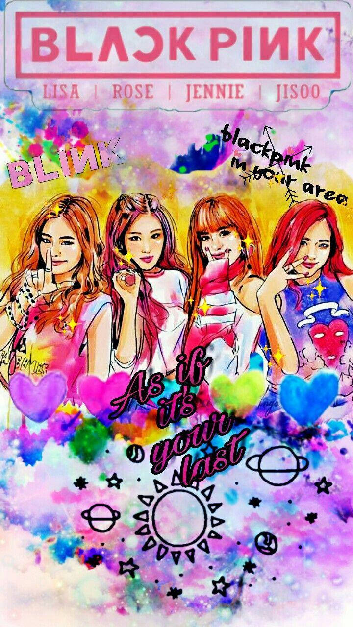 Blackpink Anime Version Of Aityl Wallpaper