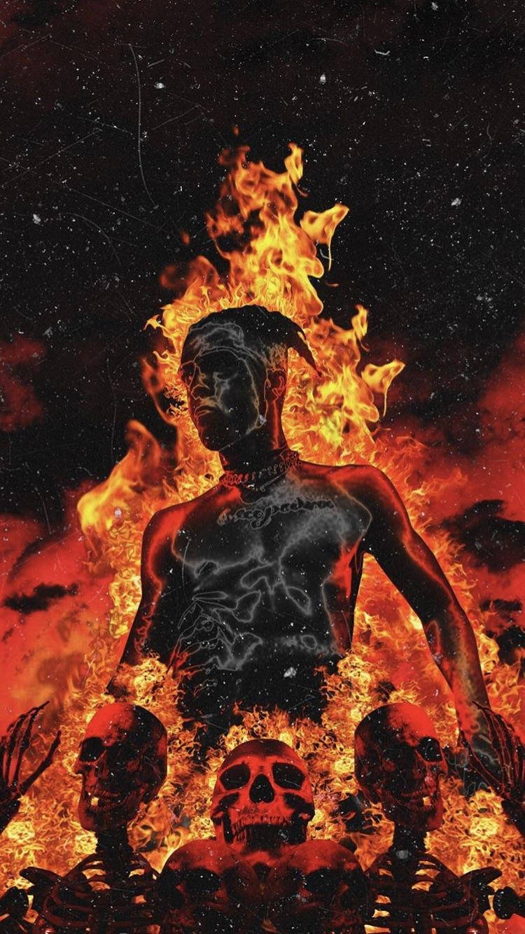 Blazing Xxxtentacion Aesthetic Wallpaper