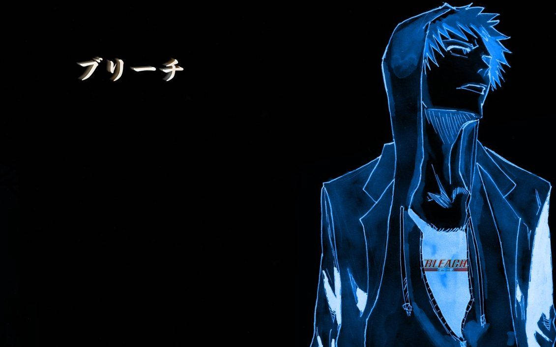 Bleach Ichigo Negative Artwork Wallpaper