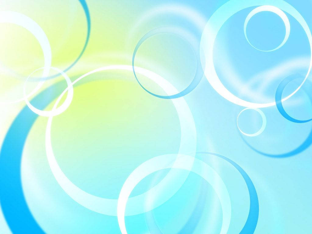 Blue Abstract Circles Background Wallpaper
