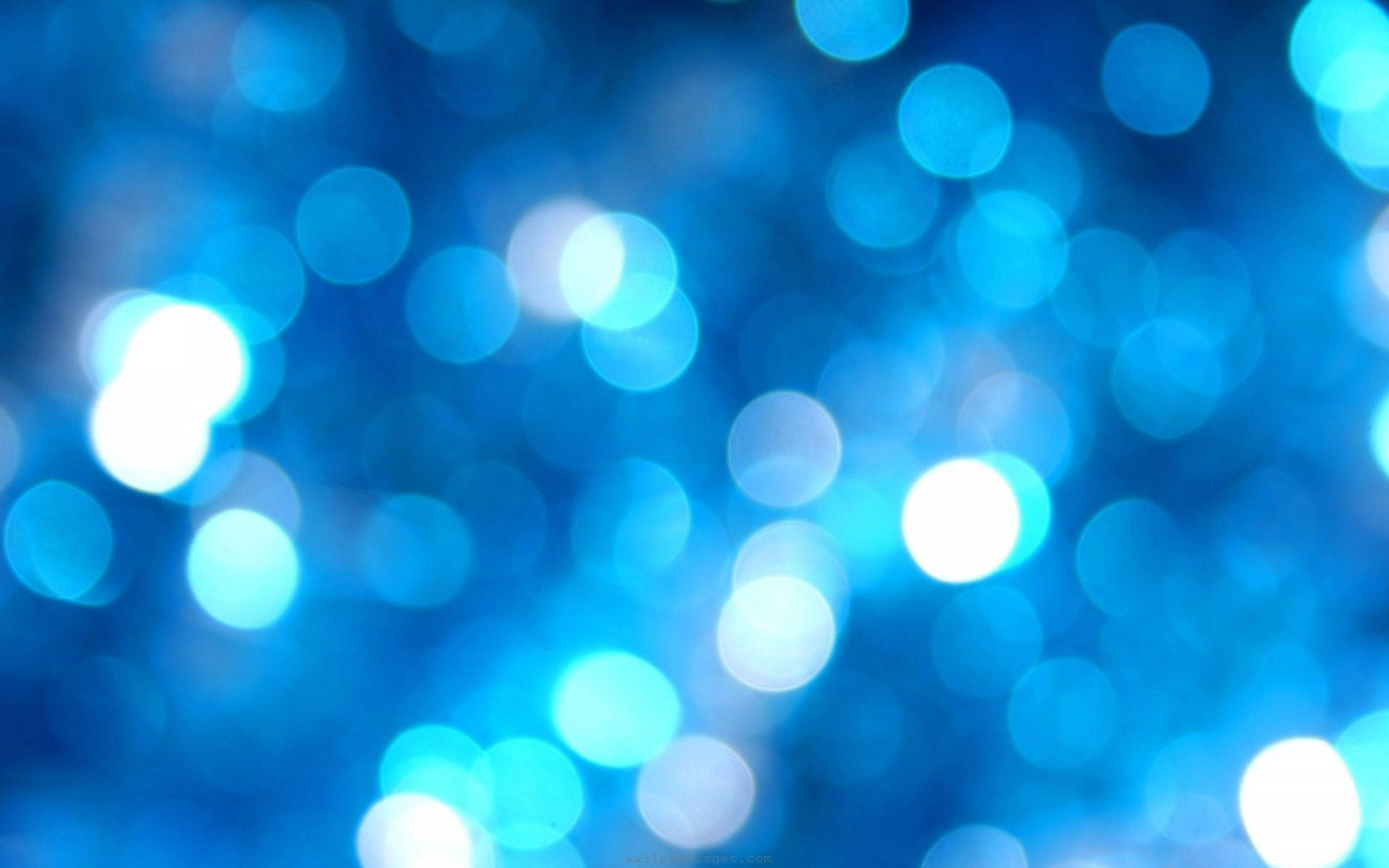 Blue Aesthetic Tumblr Light Bokeh Wallpaper