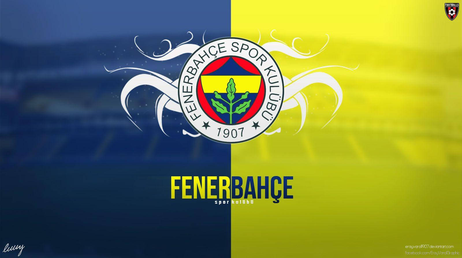 Blue And Yellow Split Fenerbahce Wallpaper