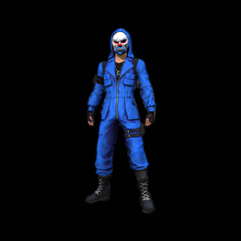 Blue Criminal Bundle On Transparent Background Wallpaper