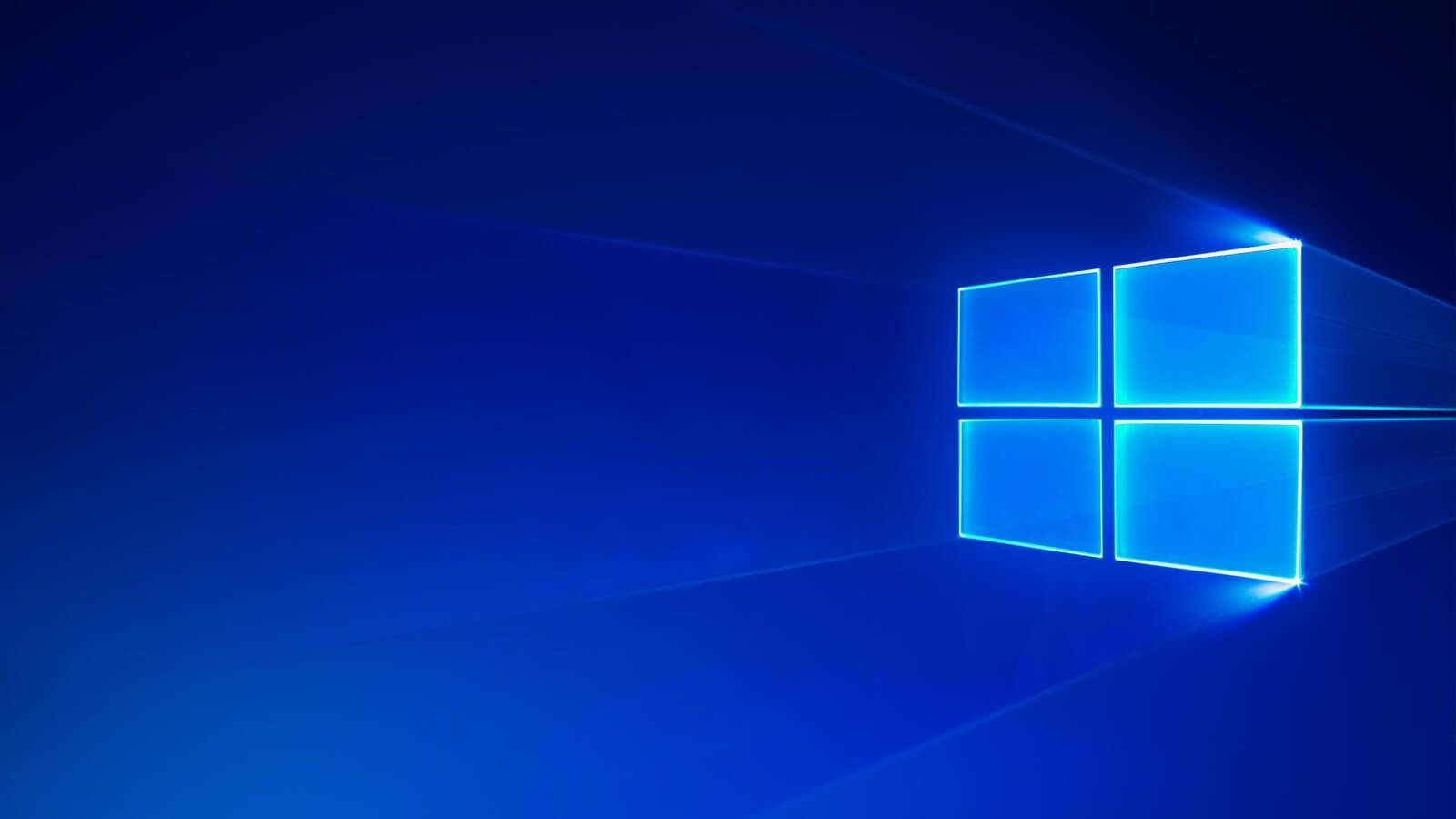 Blue Dynamic Windows 10 Wallpaper
