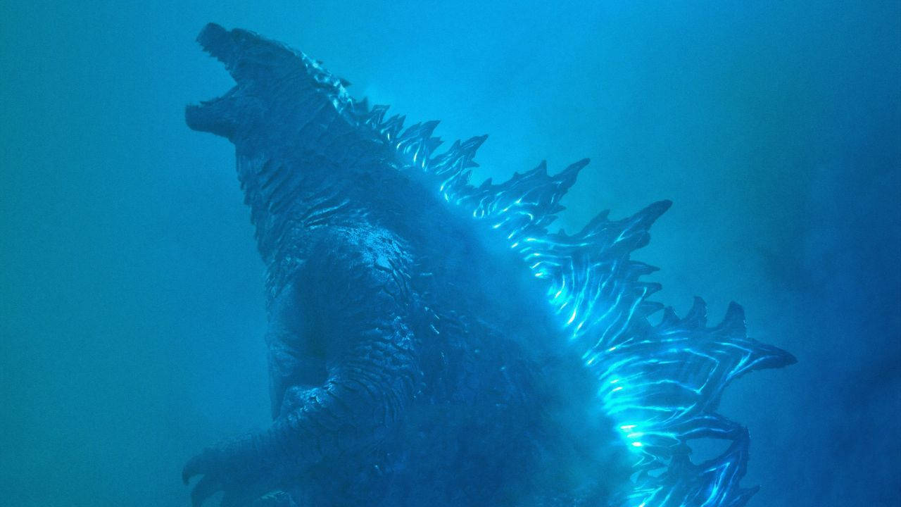 Blue Godzilla King Of The Monsters Wallpaper