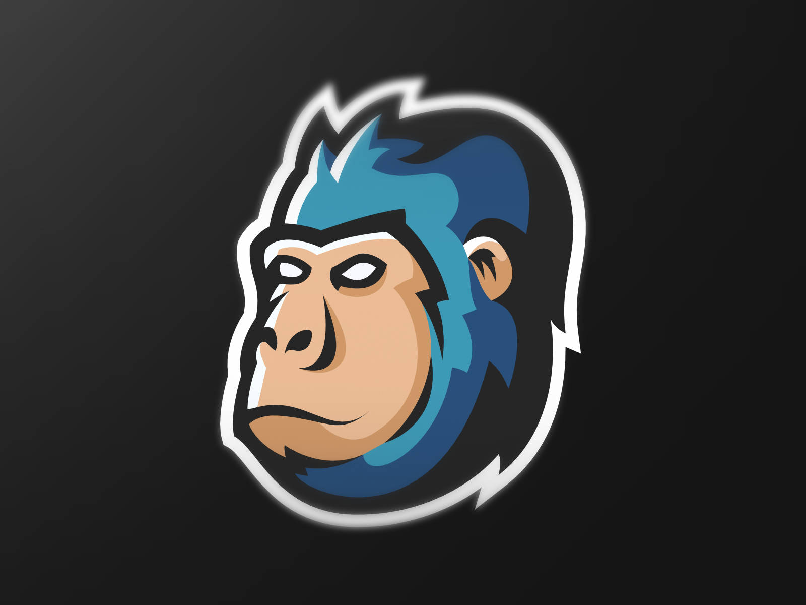 Blue Gorilla Tag Pfp Wallpaper