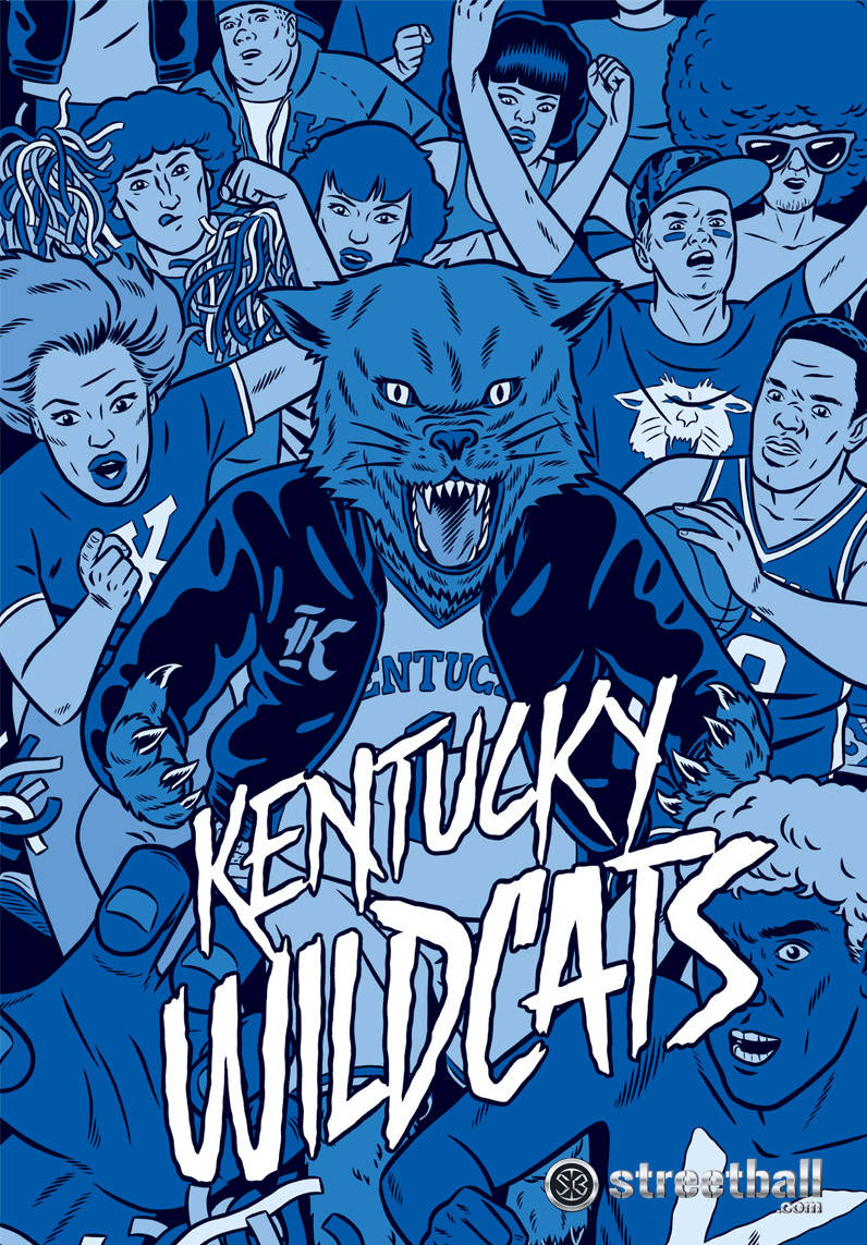 Blue Kentucky Wildcats Wallpaper