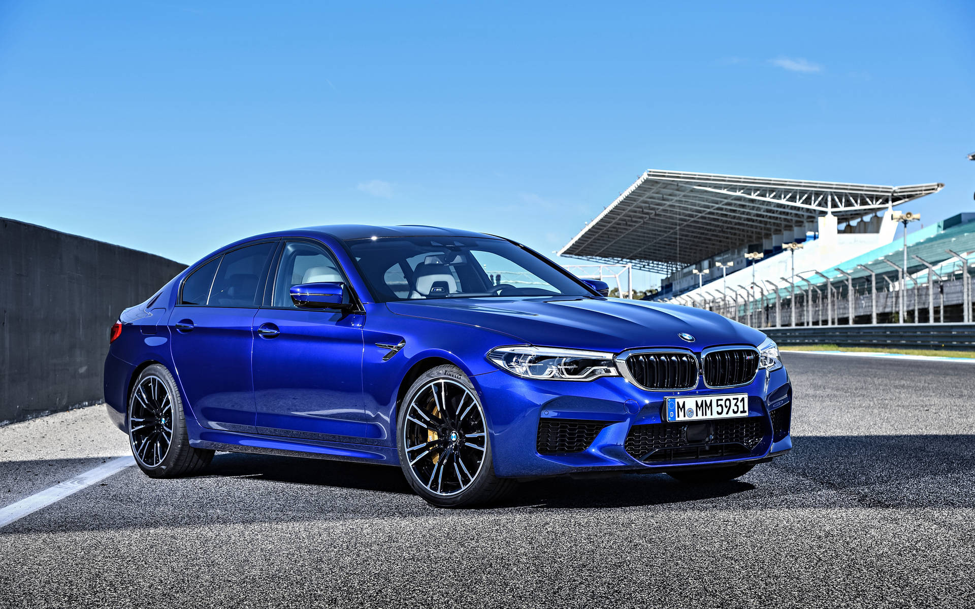 Blue M5 Full Hd Bmw Wallpaper