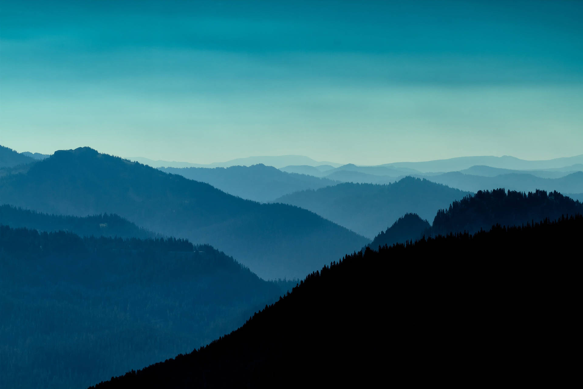 Blue Smoky Mountains Wallpaper