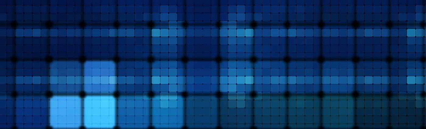 Blue Tiles Linkedin Cover Wallpaper