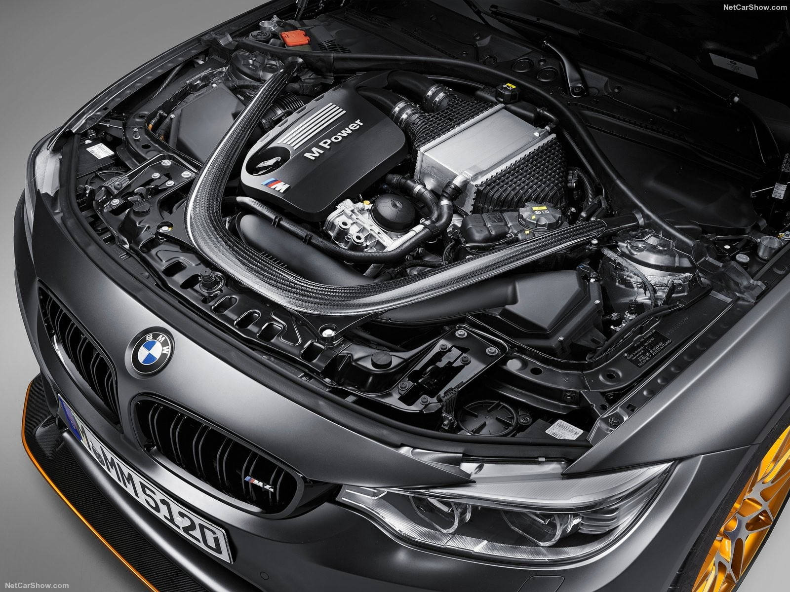 Bmw M4 Gts Under The Hood Wallpaper