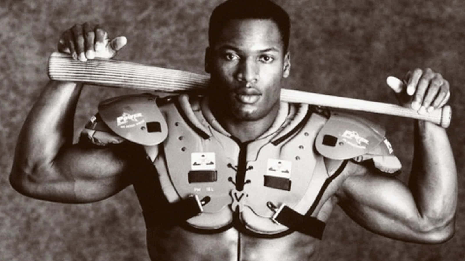 Bo Jackson With A Football Vest Wallpaper