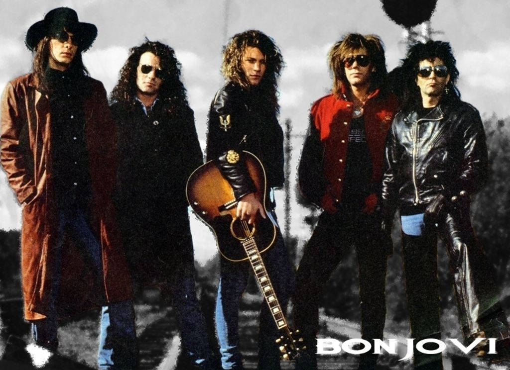 Bon Jovi - Rare Tracks Volume 3 And 4 Album Art Wallpaper