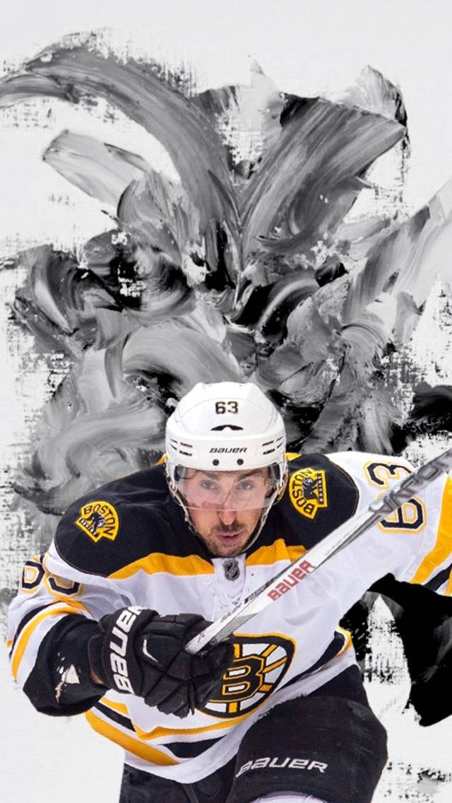 Brad Marchand: A Tapestry Of Skill And Passion Wallpaper