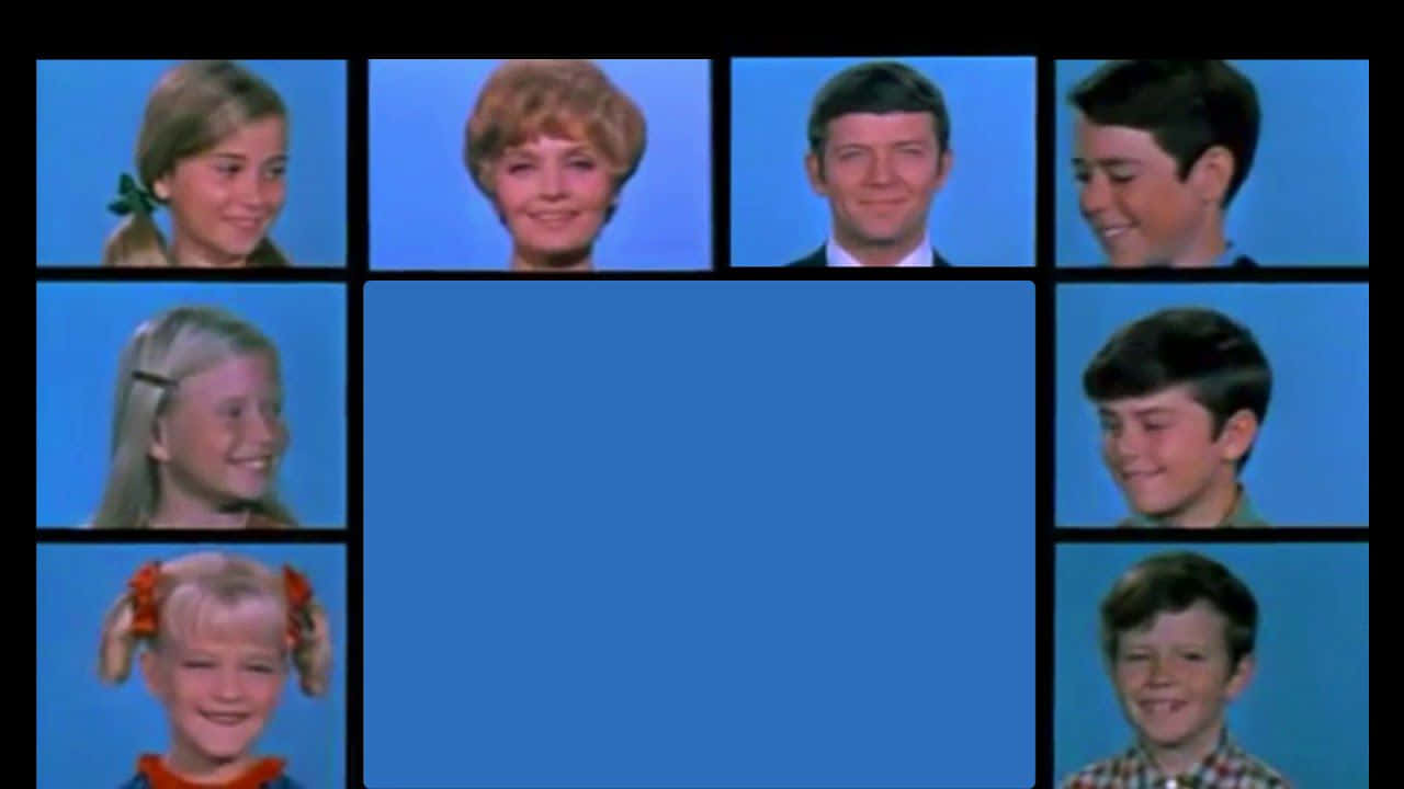 Brady Bunch Cool Collage Wallpaper