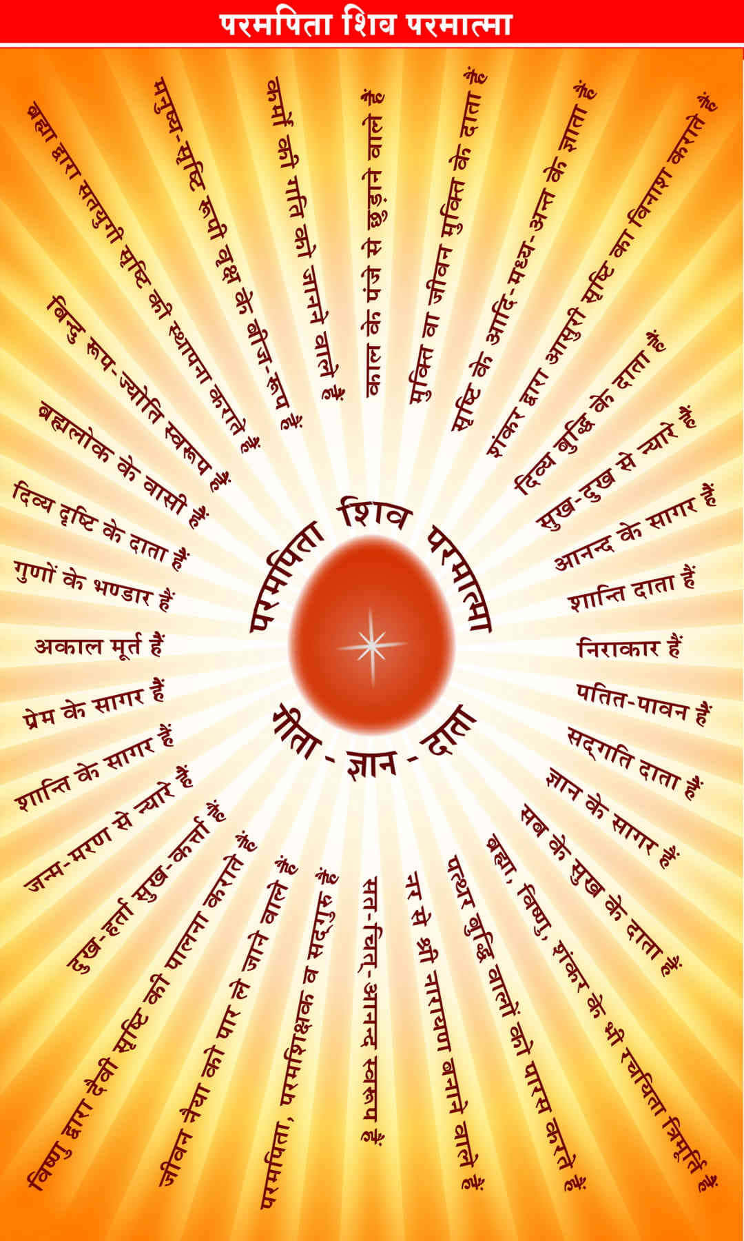 Brahma Kumaris Spiritual Rays Wallpaper