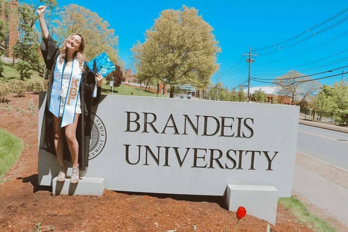 Brandeis University Entrance Signage Wallpaper