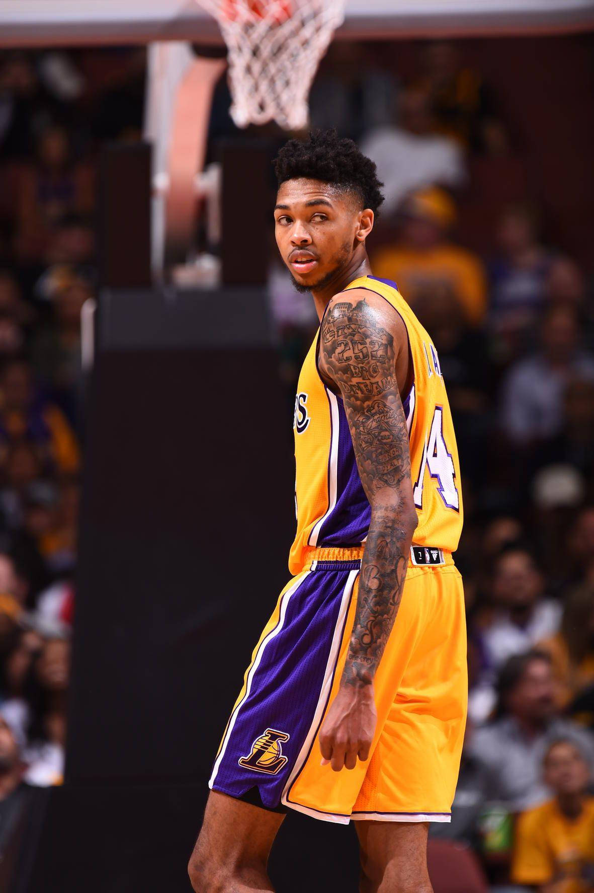 Brandon Ingram La Lakers Player Wallpaper