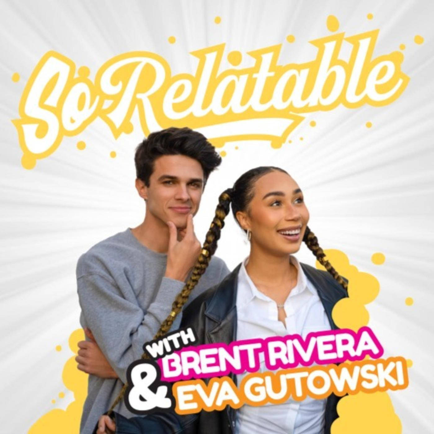 Brent Rivera And Eva Gutowski Striking A Pose Wallpaper