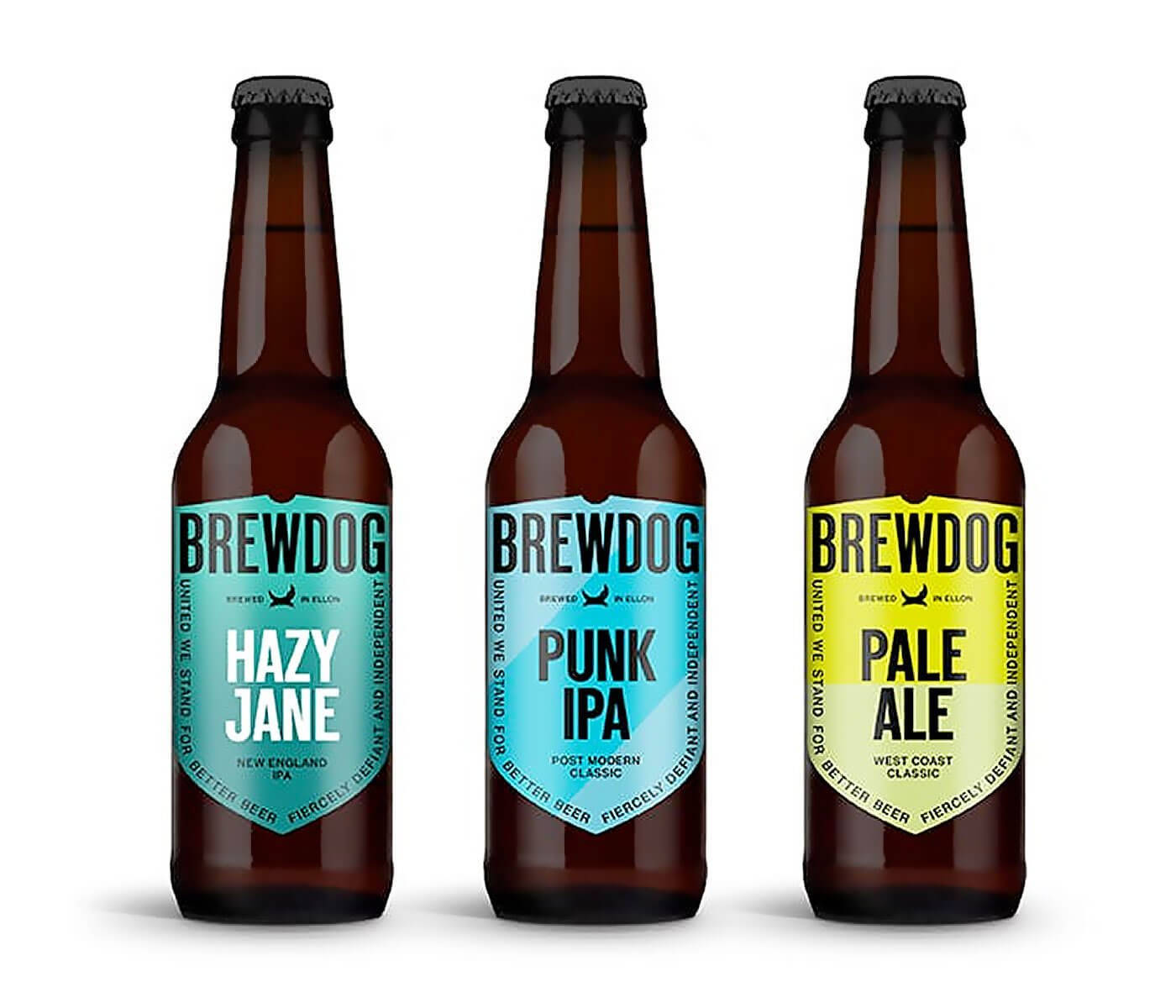 Brewdog Hazy Jane Punk Ipa Pale Ale Bottles Wallpaper