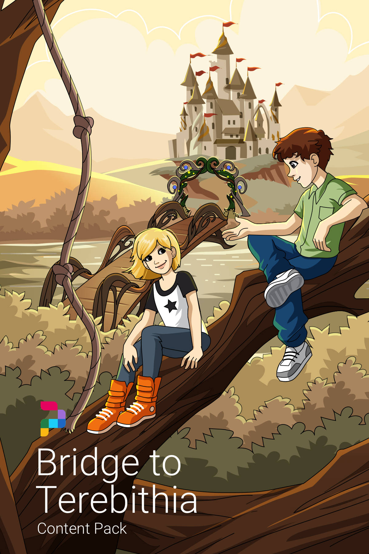 Bridge To Terabithia Alternate Art Wallpaper