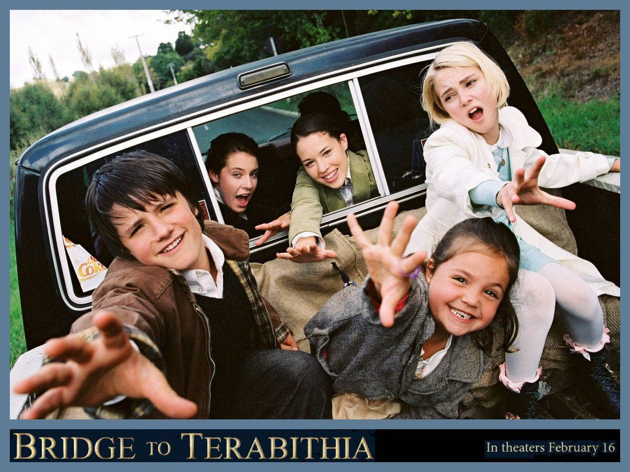 Bridge To Terabithia Cast Wallpaper