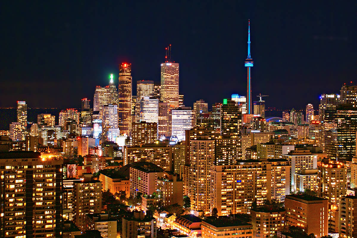 Bright Ontario Skyscrapers Wallpaper