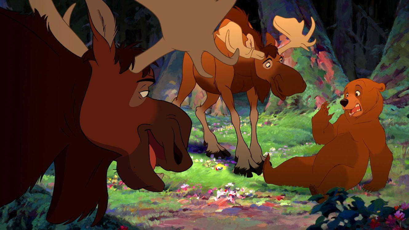 Brother Bear Kenai Rutt And Tuke Wallpaper