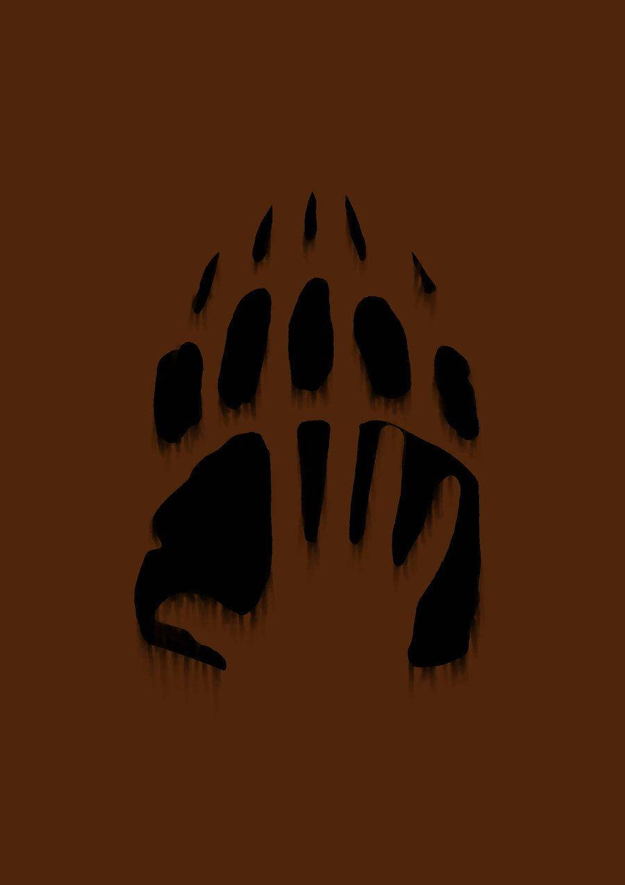 Brother Bear Pawprint And Handprint Wallpaper