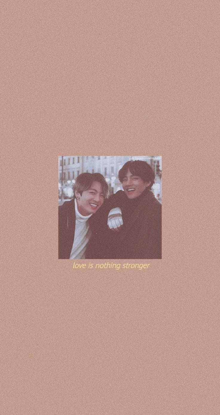 Brown Taekook Bts Wallpaper