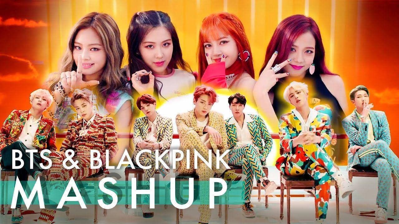 Bts And Blackpink Mashup Wallpaper