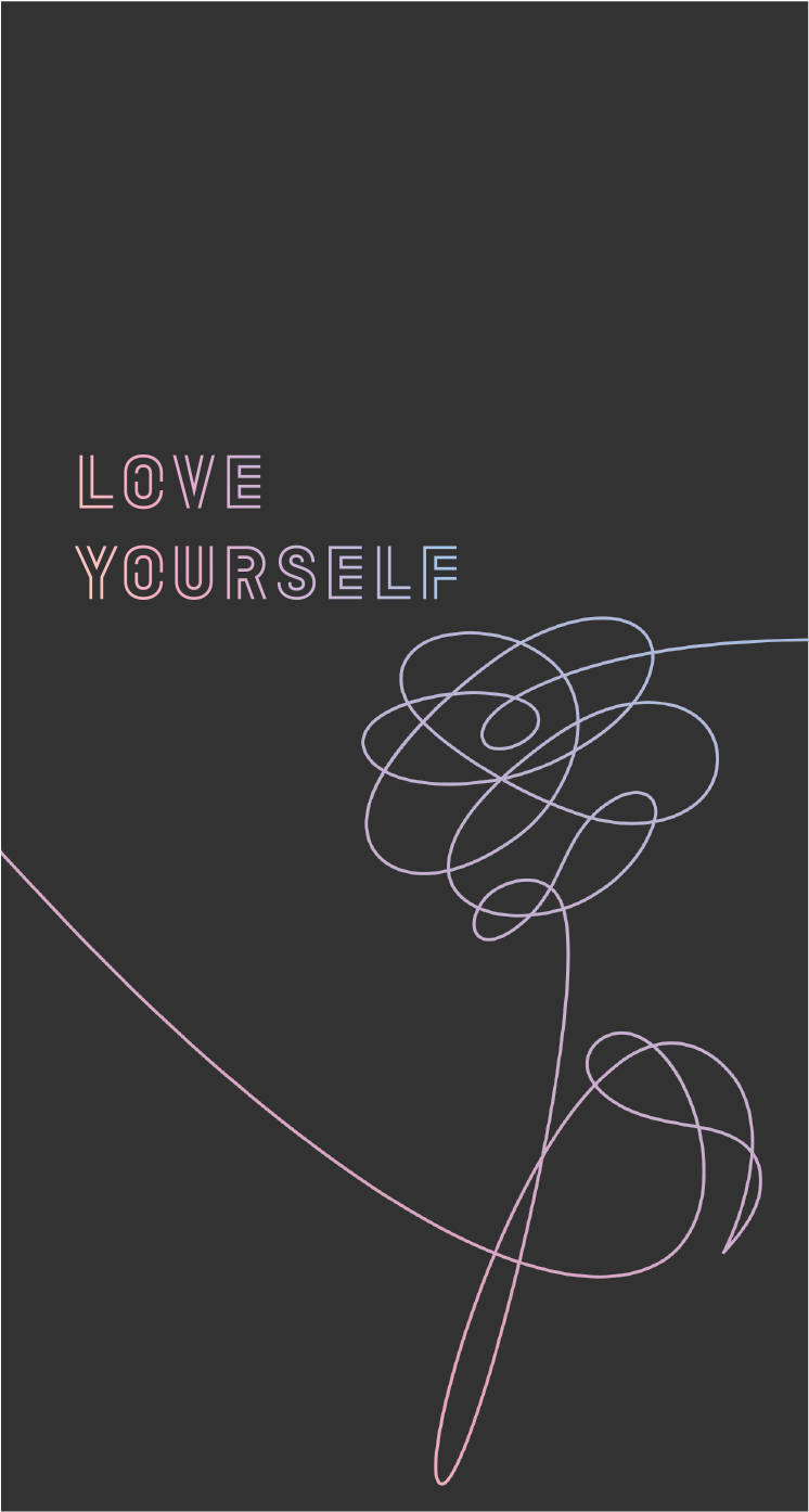 Bts Black Love Yourself Wallpaper