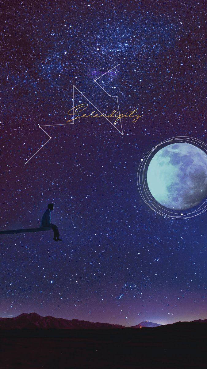 Bts Galaxy Constellations Wallpaper