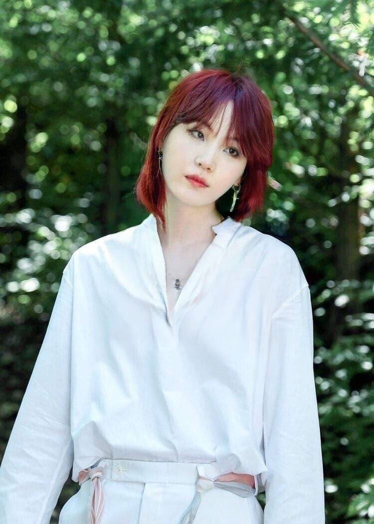 Bts Girls Red Hair Wallpaper