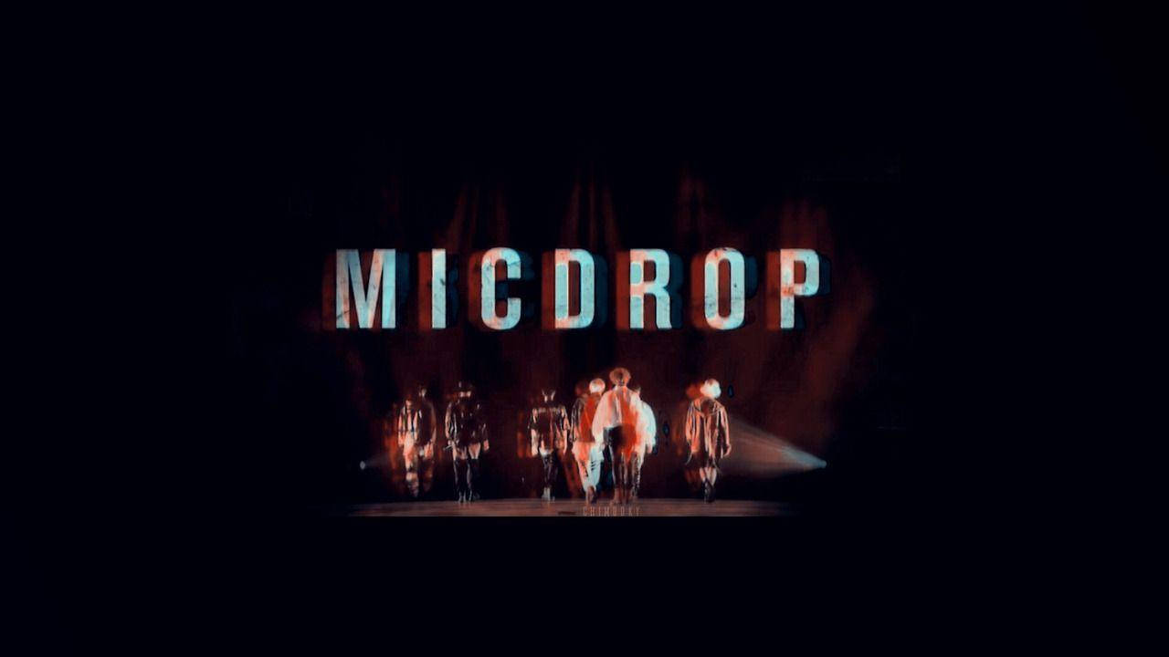 Bts Mic Drop Edit Laptop Wallpaper