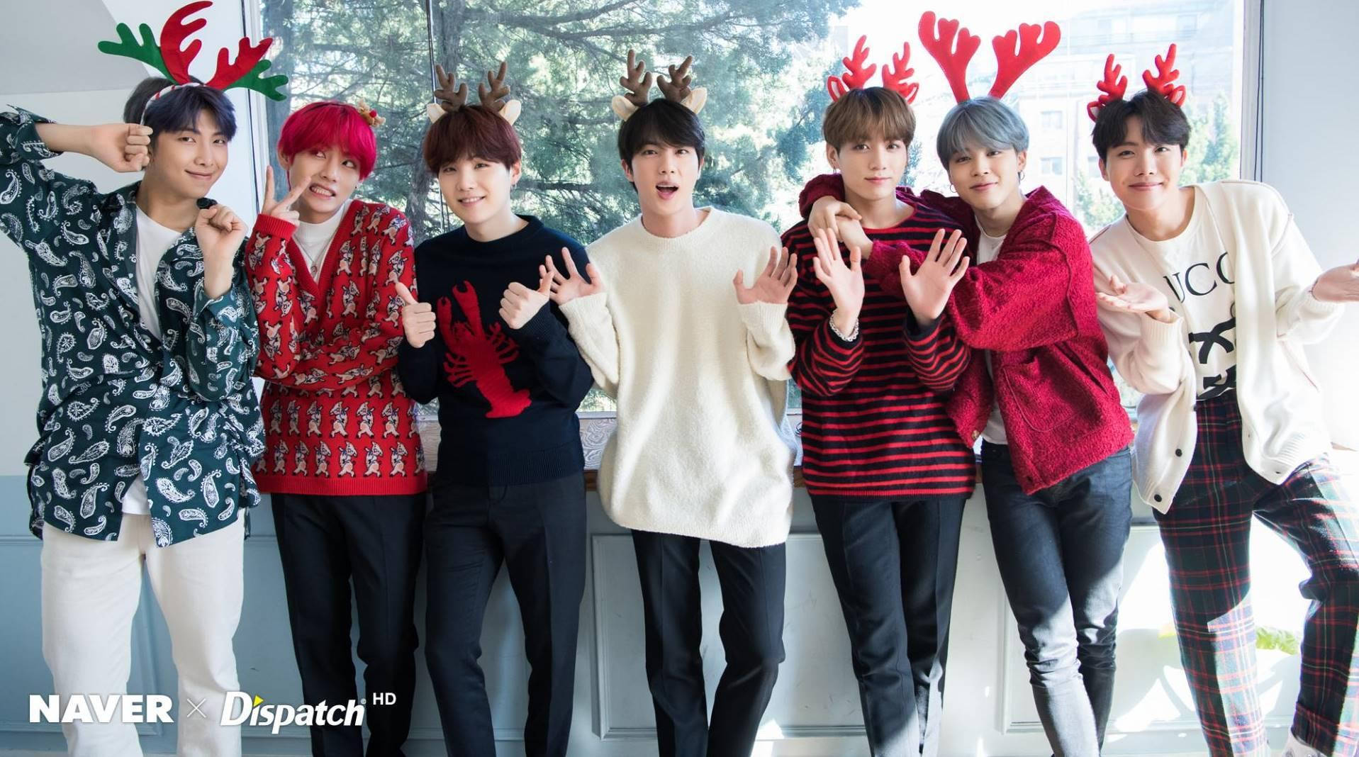 Bts Reindeer Headband 2020 Wallpaper