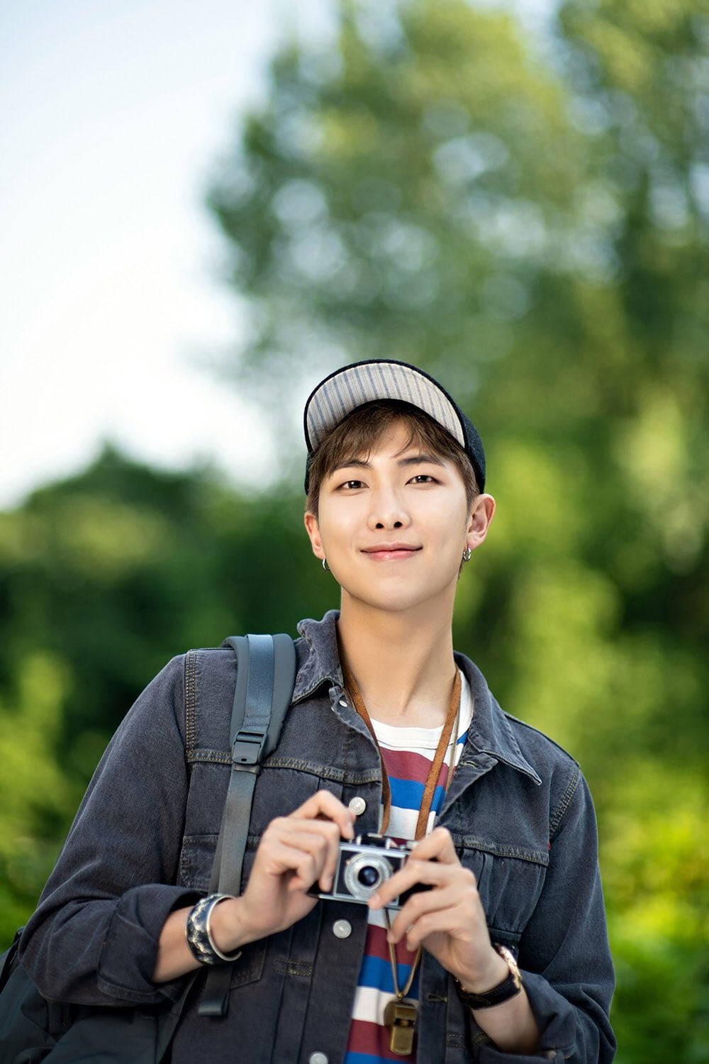 Bts Rm Cute Camera Wallpaper