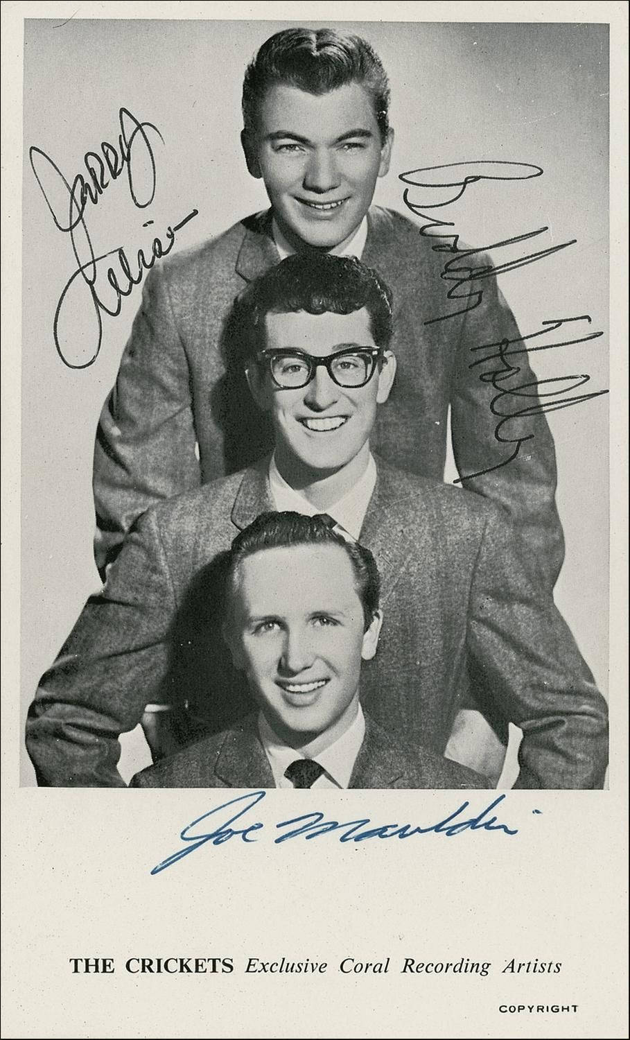 Buddy Holly And The Crickets Artists Poster Wallpaper