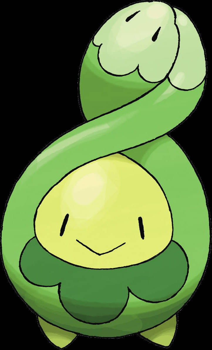 Budew In White Background Wallpaper